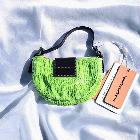 💚SOLD FENDI SEQUIN CROISSANT💚 - Picture 2 of 11